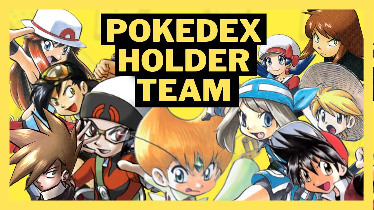Pokemon Adventures- Pokedex Holder Team