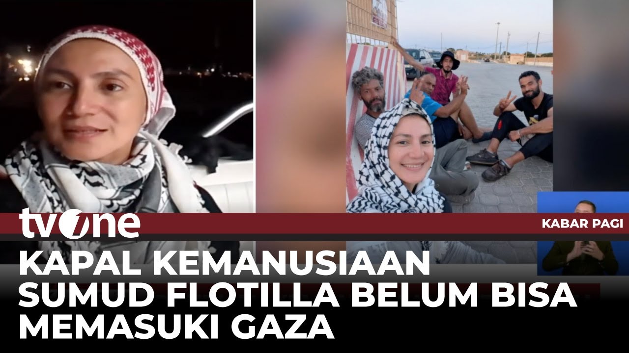 Wanda Hamidah Bersama Global Sumud Flotilla Tertahan di Italia saat Menuju Gaza | tvOne