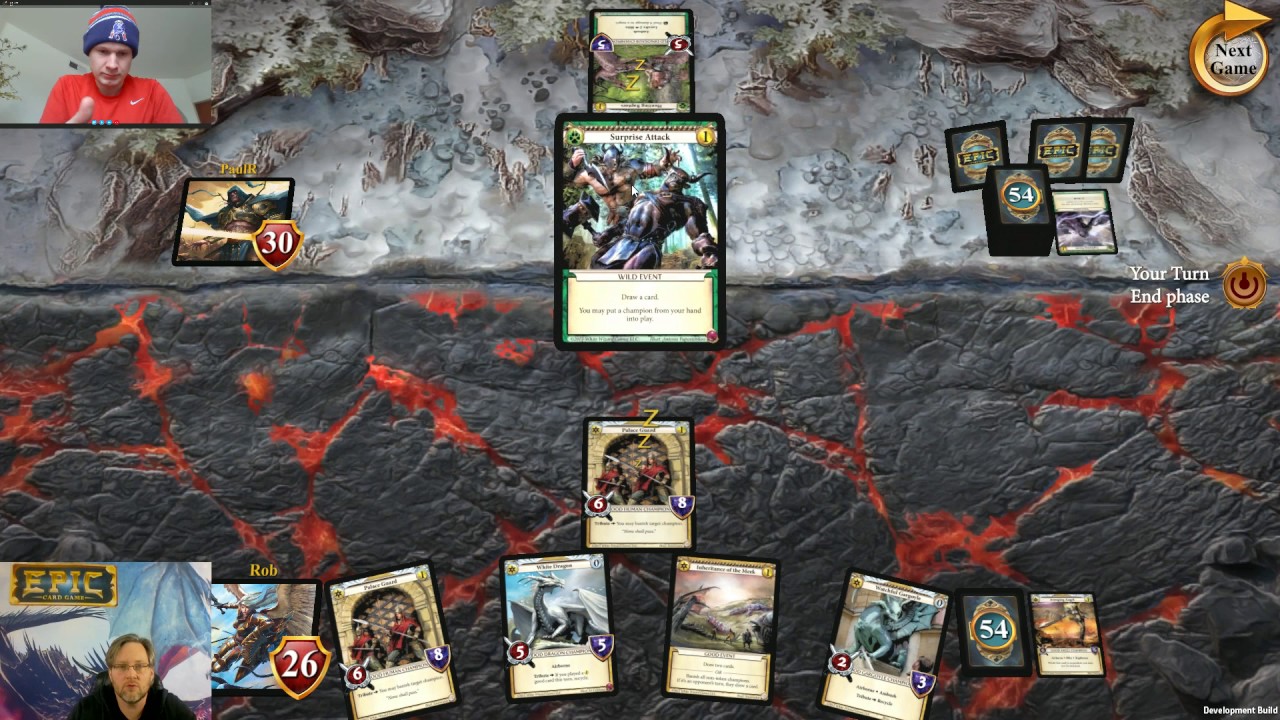 Epic Digital Card Game - Constructed