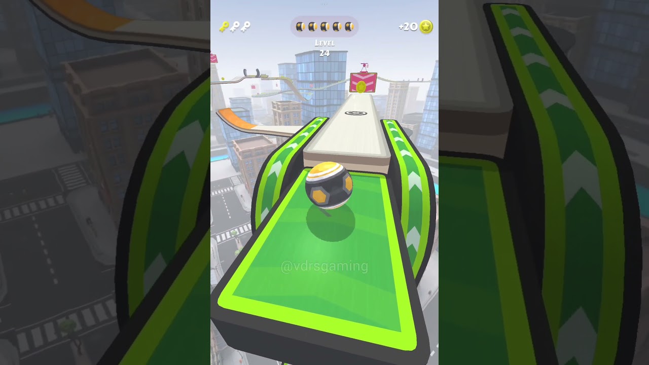 Action Balls Gameplay &ndash; High-Speed Rolls & Clean Control! 💥🔵 #shorts #vdrsgaming