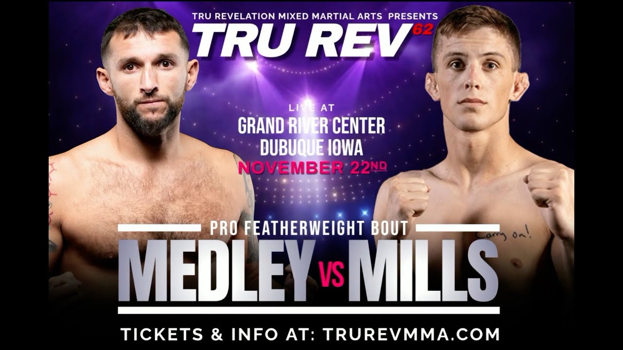 TRU REV 62 JARED MEDLEY VS BRANDON MILLS