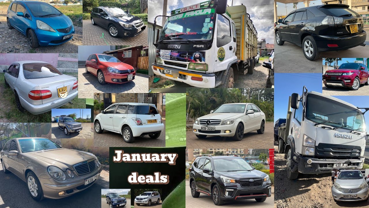 Cheapest Vehicles for sale in Nairobi Kenya in January 2026 - AFFORDABLE CARS FOR SALE IN KENYA🇰🇪