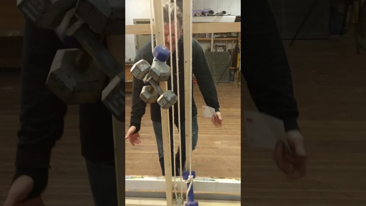 Best DIY counter-balanced Easel- true function and quality!