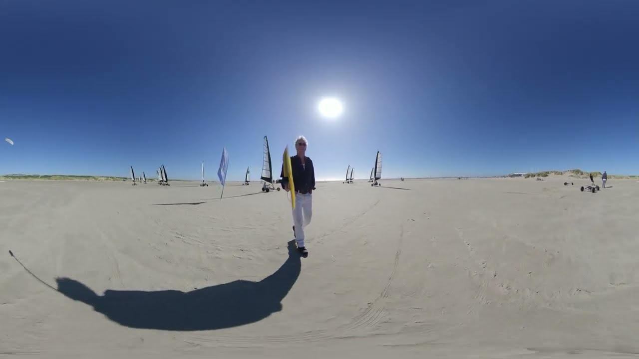 Bunker- en strand wandeling IJmuiden. 360°. 2022