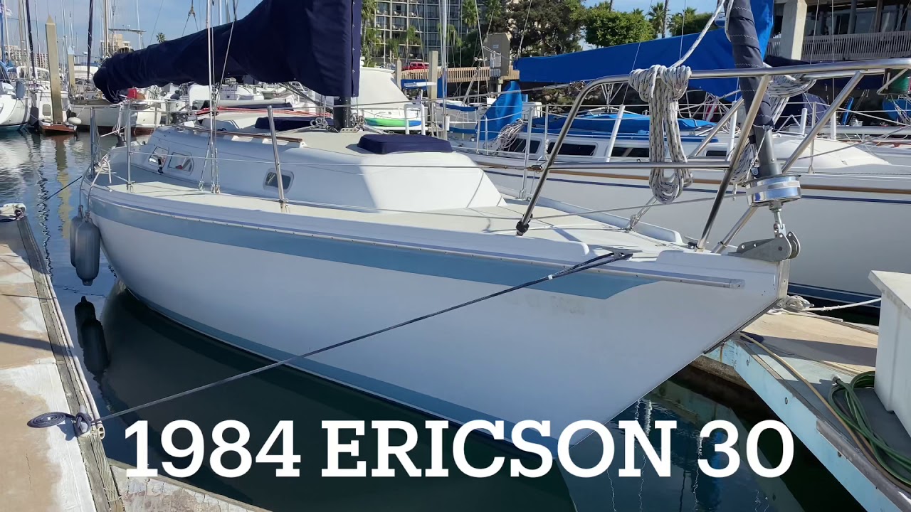 1984 Ericson 30 Walkthrough | California Yacht Sales