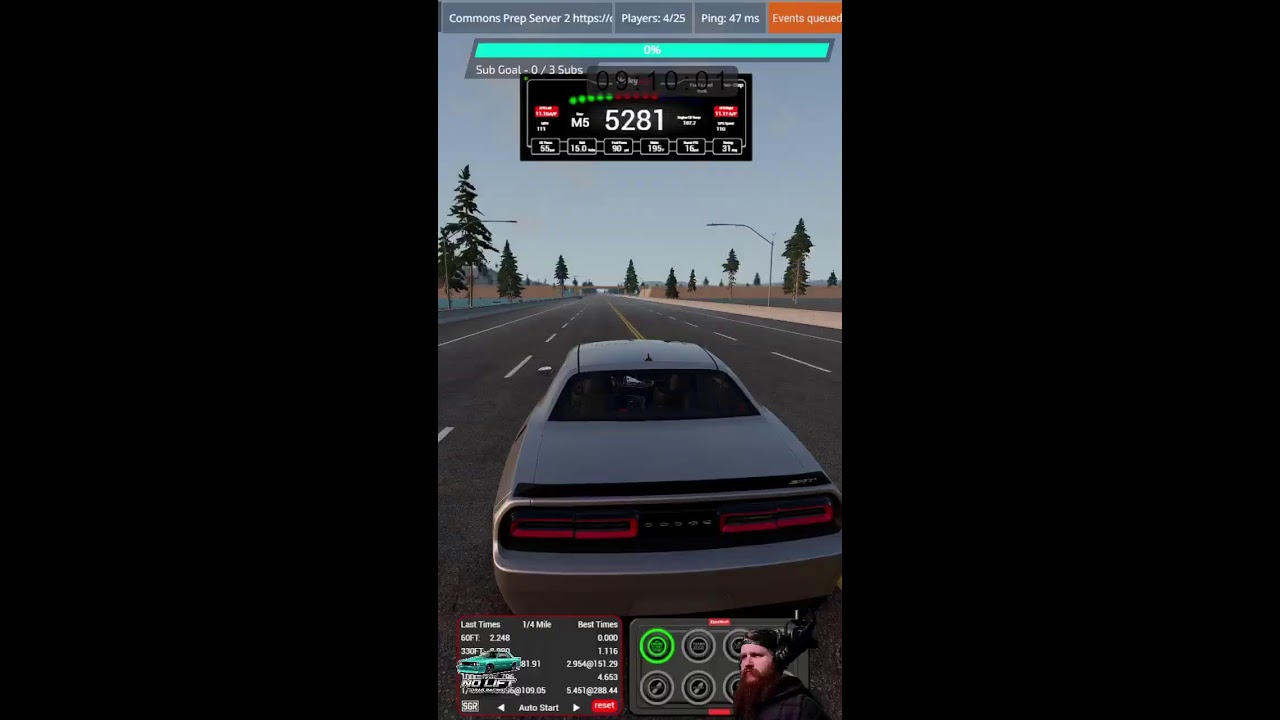 big tire racing  (Portrait)