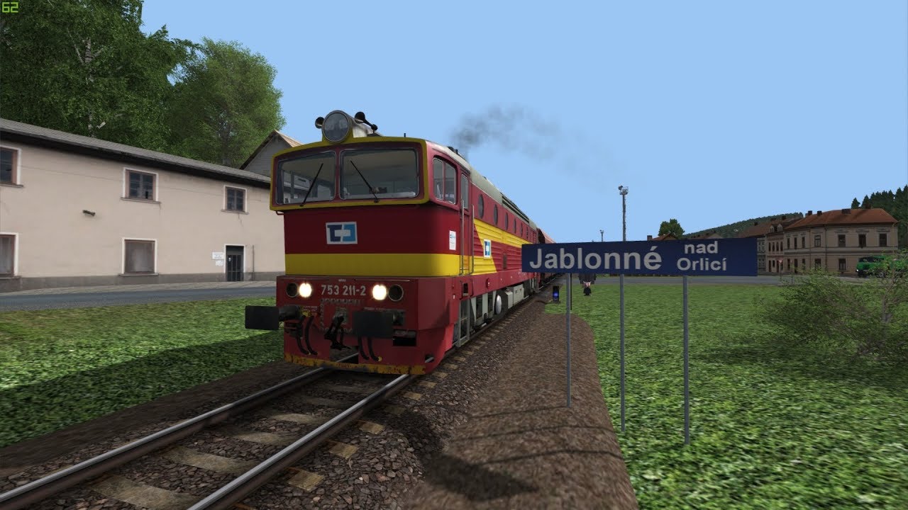 Train simulator 2019 4K - Kladské pomezí v8