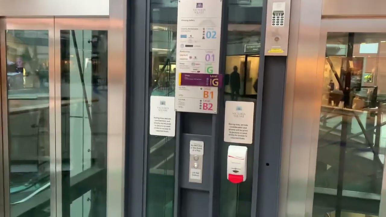 Kone EcoDisc Lift At Victoria Square Belfast 