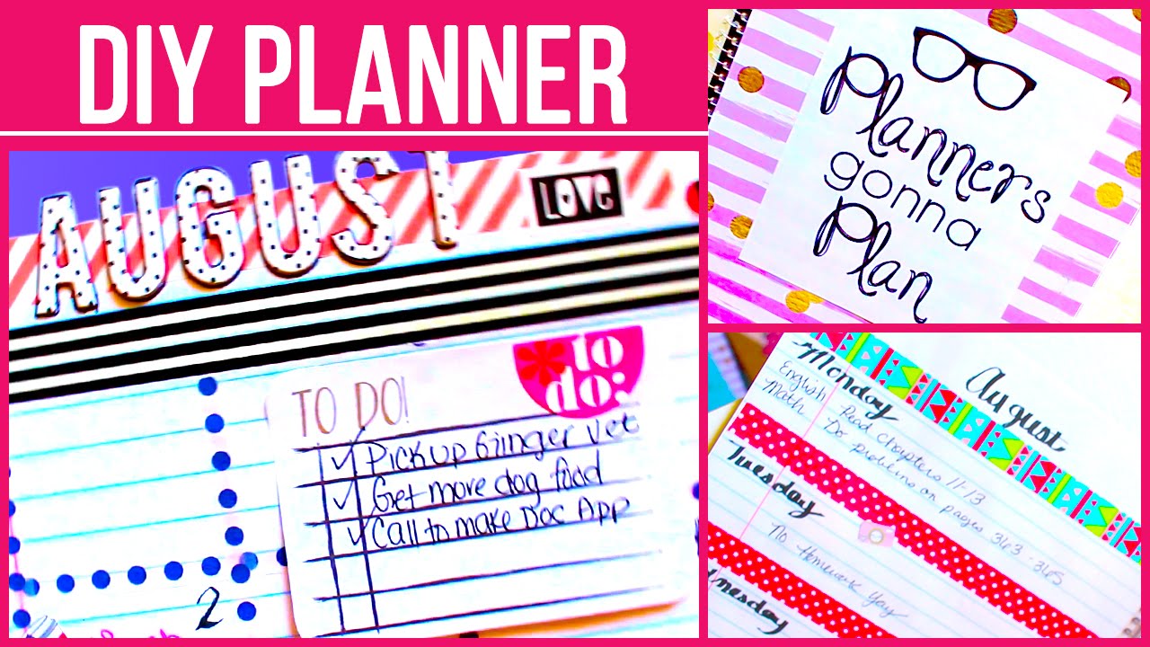 DIY Back to School Planner with Belinda
