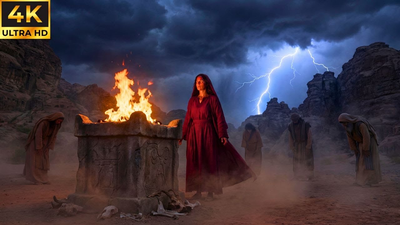 QUEM FOI A PRIMEIRA MULHER A PRATICAR MAGIA NA BÍBLIA? A origem real do ocultismo.