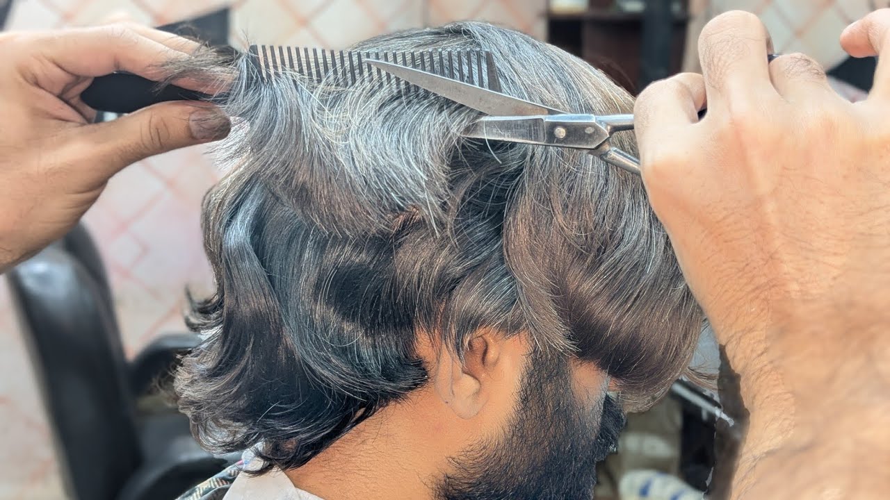 Relaxing Haircut Transformation With Long Hair 