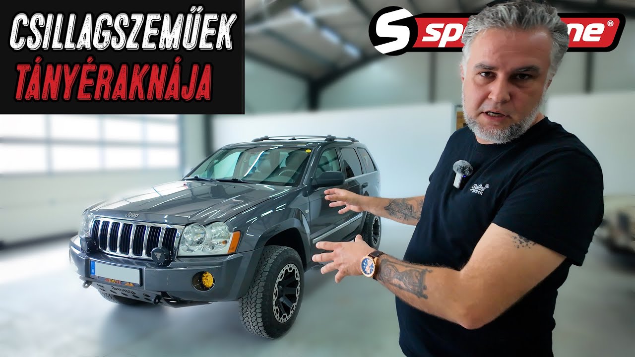 Jeep Grand Cherokee CRD Limited WK (2005): Csillagszeműek tányéraknája - Speedzone használtteszt