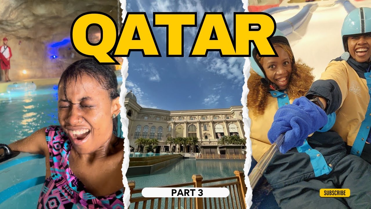 Two Days in Qatar… But Make It a Movie 🎬❄️🌊 | Cinematic Travel Vlog Pt. 3