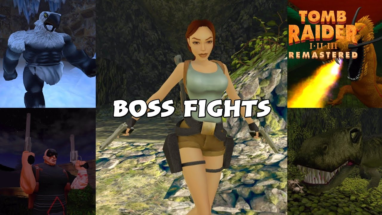 Tomb Raider II REMASTERED (BOSS FIGHTS!)