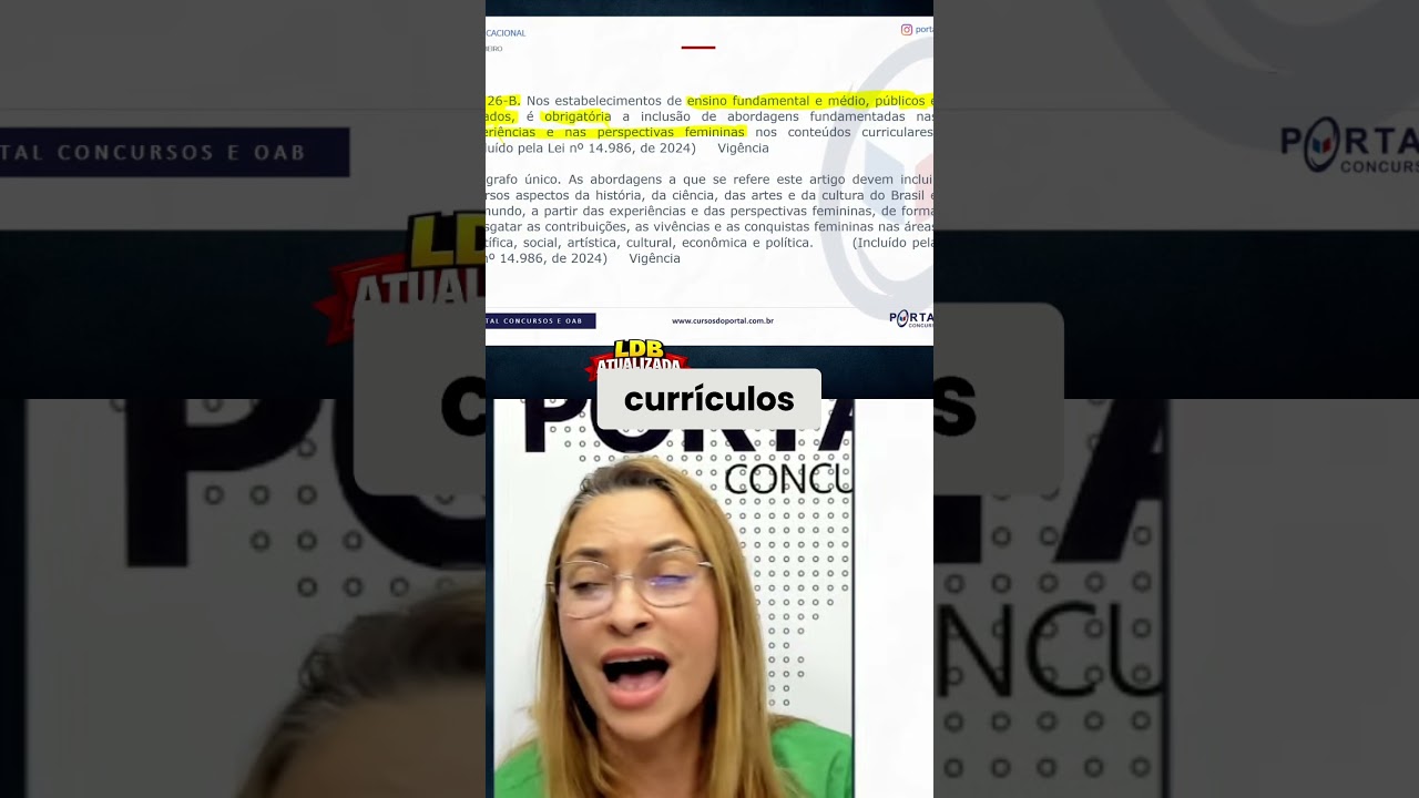 Perspectivas Femininas: A Lei na Educação Brasileira
