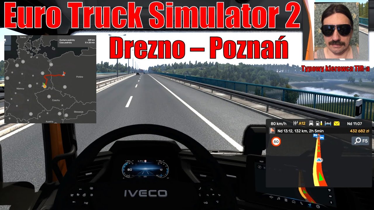 Euro Truck Simulator 2: Drezno – Poznań, Iveco Stralis 560 e6, czyli gramy dalej ;-) #2
