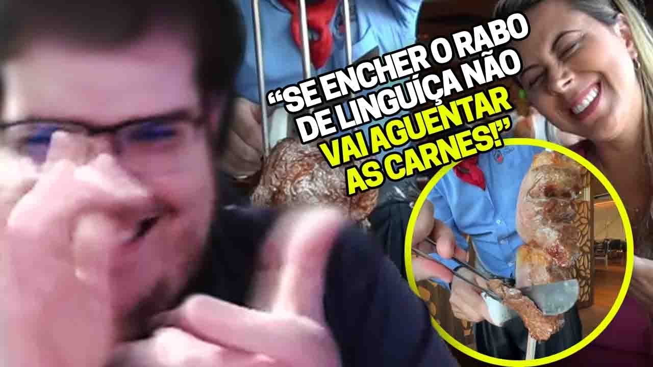 CASIMIRO REAGE: CHURRASCO RODÍZIO NA FOGO DE CHÃO (ELES SABEM TUDO E MUITO MAIS) |Cortes do Casimito