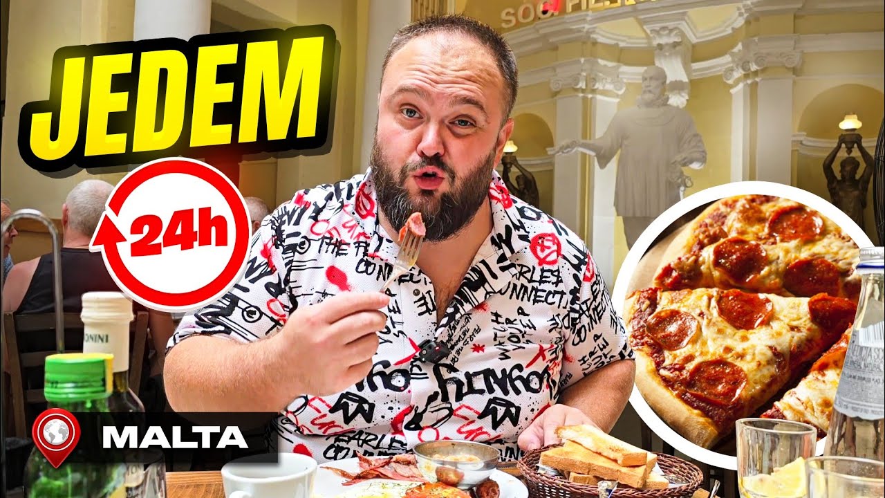 OTIŠAO SAM na MALTU da UPOREDIM CENE i KVALITET HRANE !!! ZA 100€ GALA TURIZAM