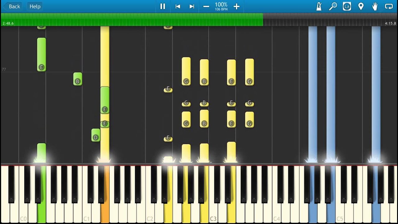 Pink Floyd - What Do You Want From Me Piano Tutorial - How to play - Synthesia Cover