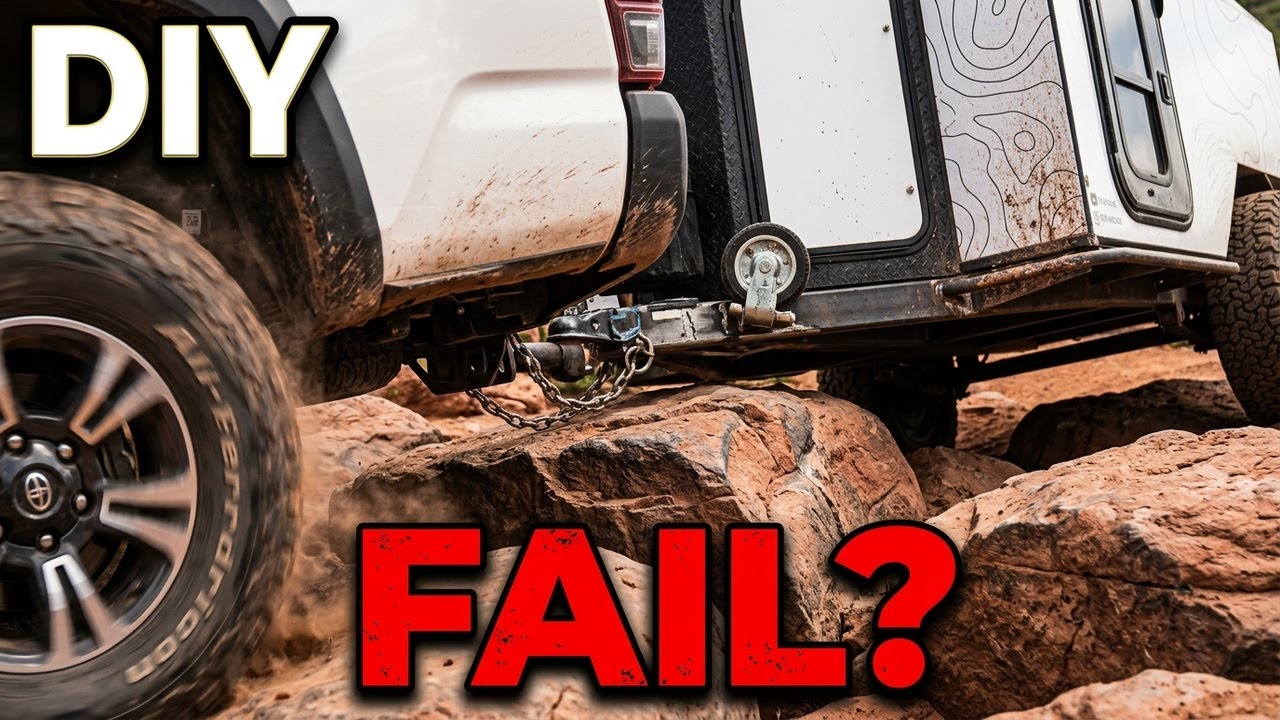 I Built a DIY Trailer for Off-Roading - Is It Durable?