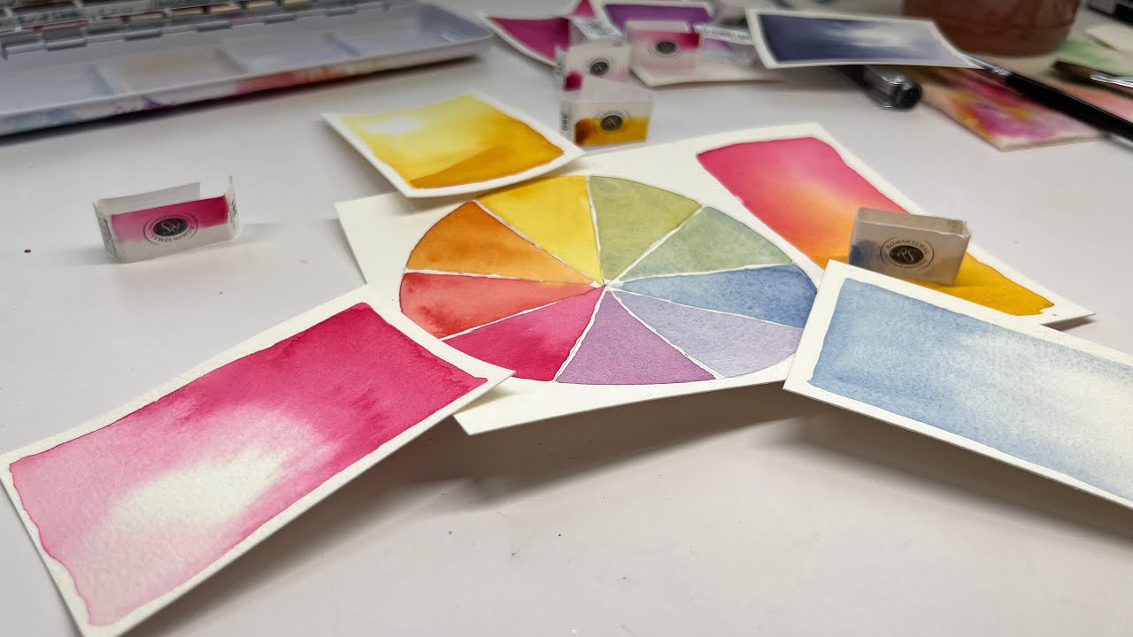 Art Haul - New Roman Szmal Watercolors released in 2024 Swatching is live!