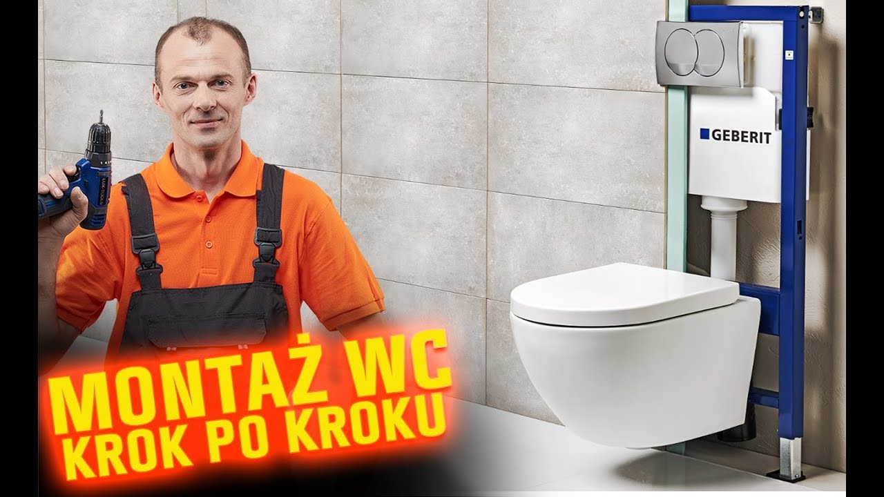 JAK ZAMONTOWAĆ WC z miską podwieszaną