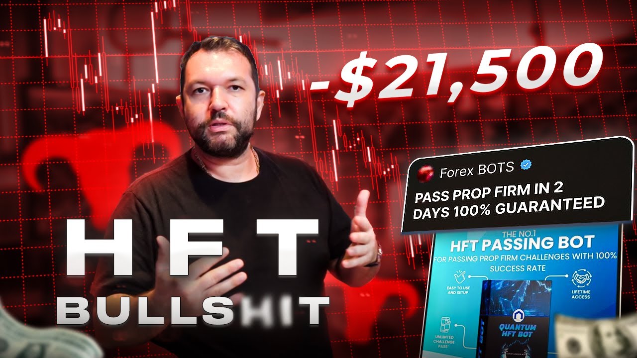 Stop using ALGOs and HFT for Prop Firms - Here's why