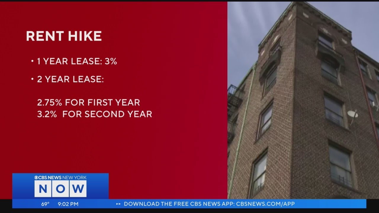 NYC Rent Guidelines Board votes to raise rents