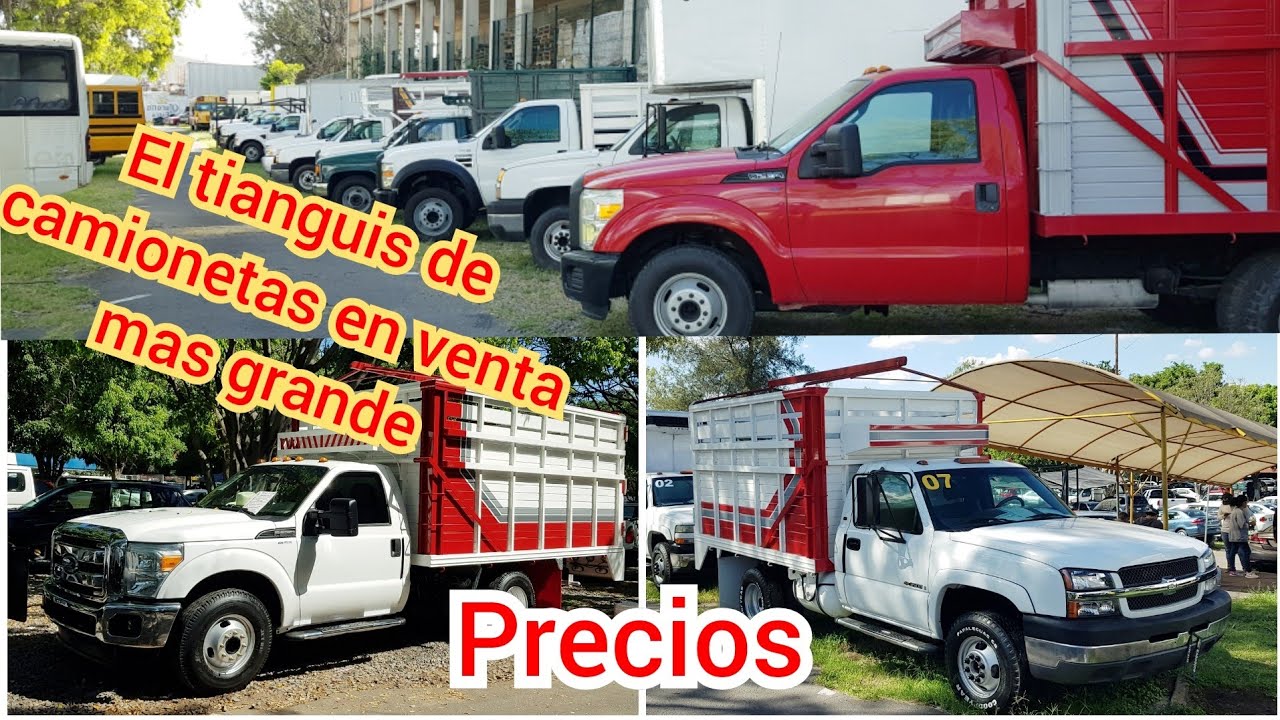 Camionetas en venta 3 toneladas Redilas precios tianguis de autos usados chevrolet ford nissan