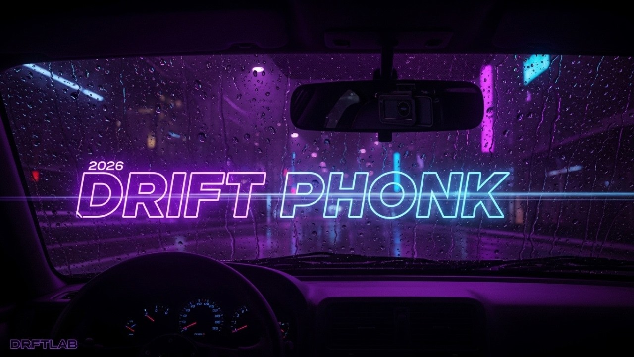 DARK DRIFT PHONK 2026 | RAINY DASHCAM DRIVE (30 MIN)