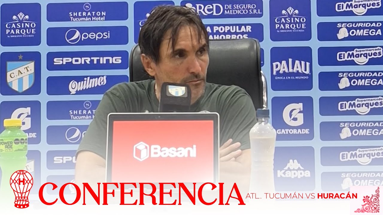 🎙️ Diego Martínez en conferencia de prensa | ATLÉTICO TUCUMÁN VS HURACÁN (31/1/2026)