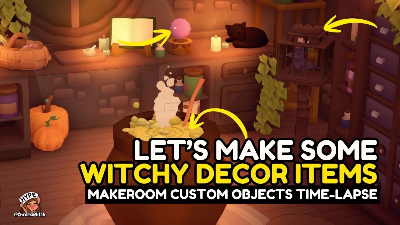 Time-lapse | Making Witchy Decor in MakeRoom