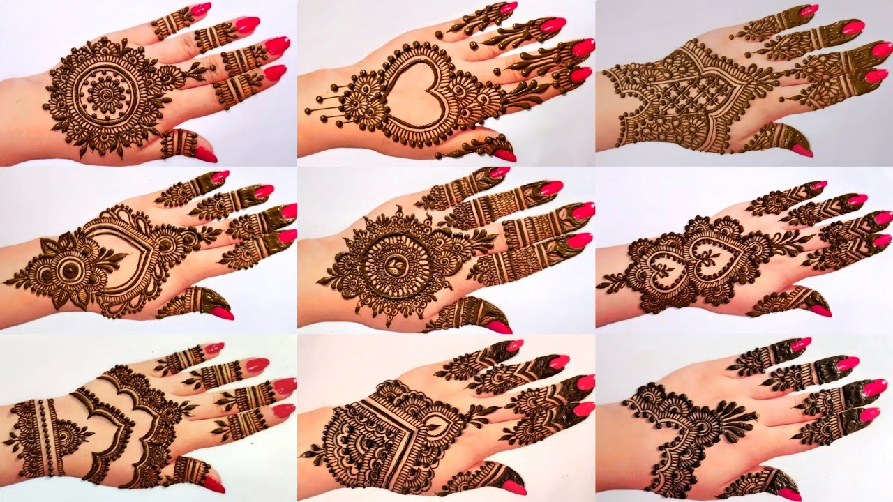 Very Beautifull And Easy Mehndi Design Full Book Collection 100+ Designs By @SAMehndiDesigns 