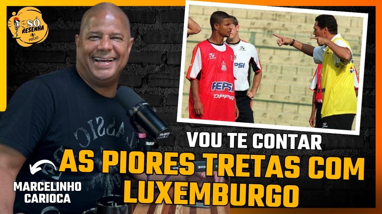 Luxa disse que QUEM MANDAVA era ele. Eu respondi que era eu, porque EU FAZIA OS GOLS!