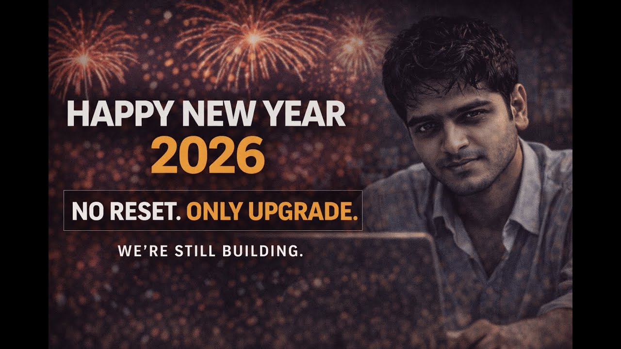 HAPPY NEW YEAR 2026 🔥 No Reset, Only Upgrade |Motivational Rap #rap #hindirap #newhindirap #desiswag