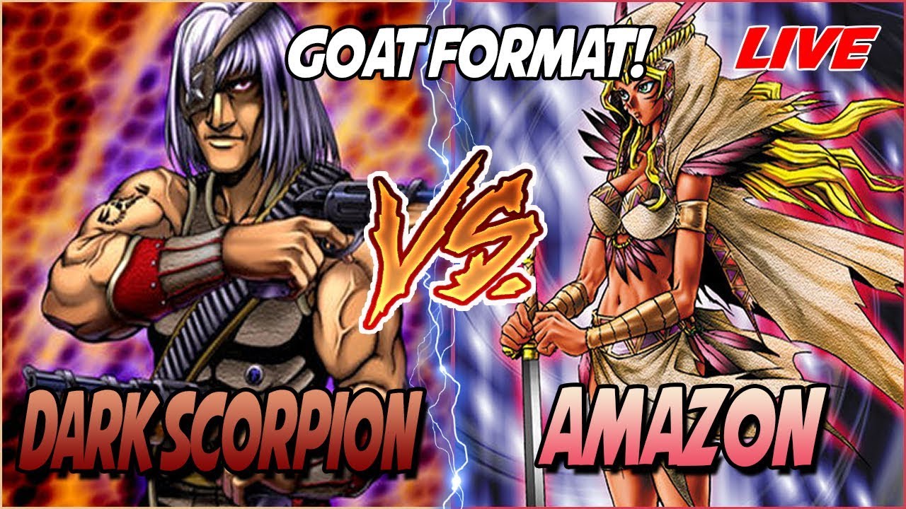YuGiOh 2005 Goat Format! Dark Scorpion vs Amazon |Live Match!|