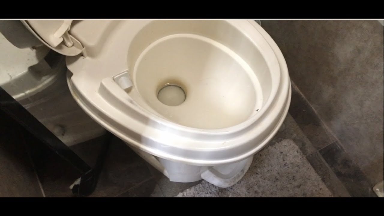 RV-How To Flush A Toilet In An RV, & Funny Story