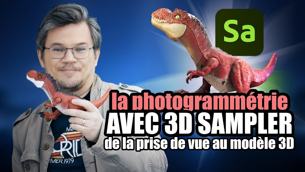 Photogramm&eacute;trie avec 3D Sampler, tutoriel complet de la prise de vue au mod&egrave;le 3D (trop facile!)