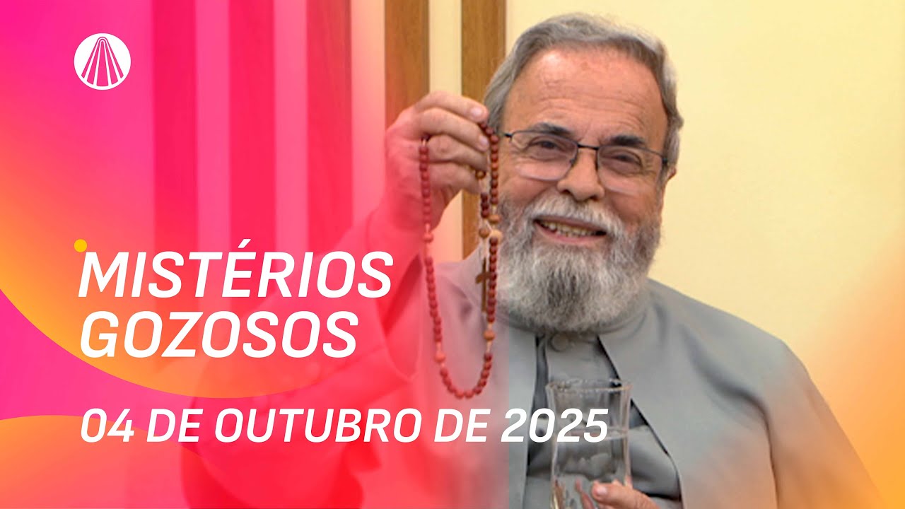 Terço de Aparecida com Pe. Antonio Maria - 04 de outubro 2025 [Mistérios Gozosos]