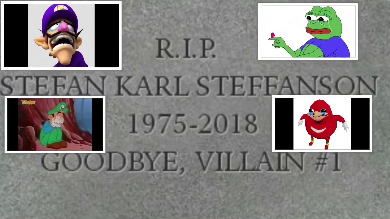 Stepfan Karl Steffanson (Robbie Rotten)  Memorial