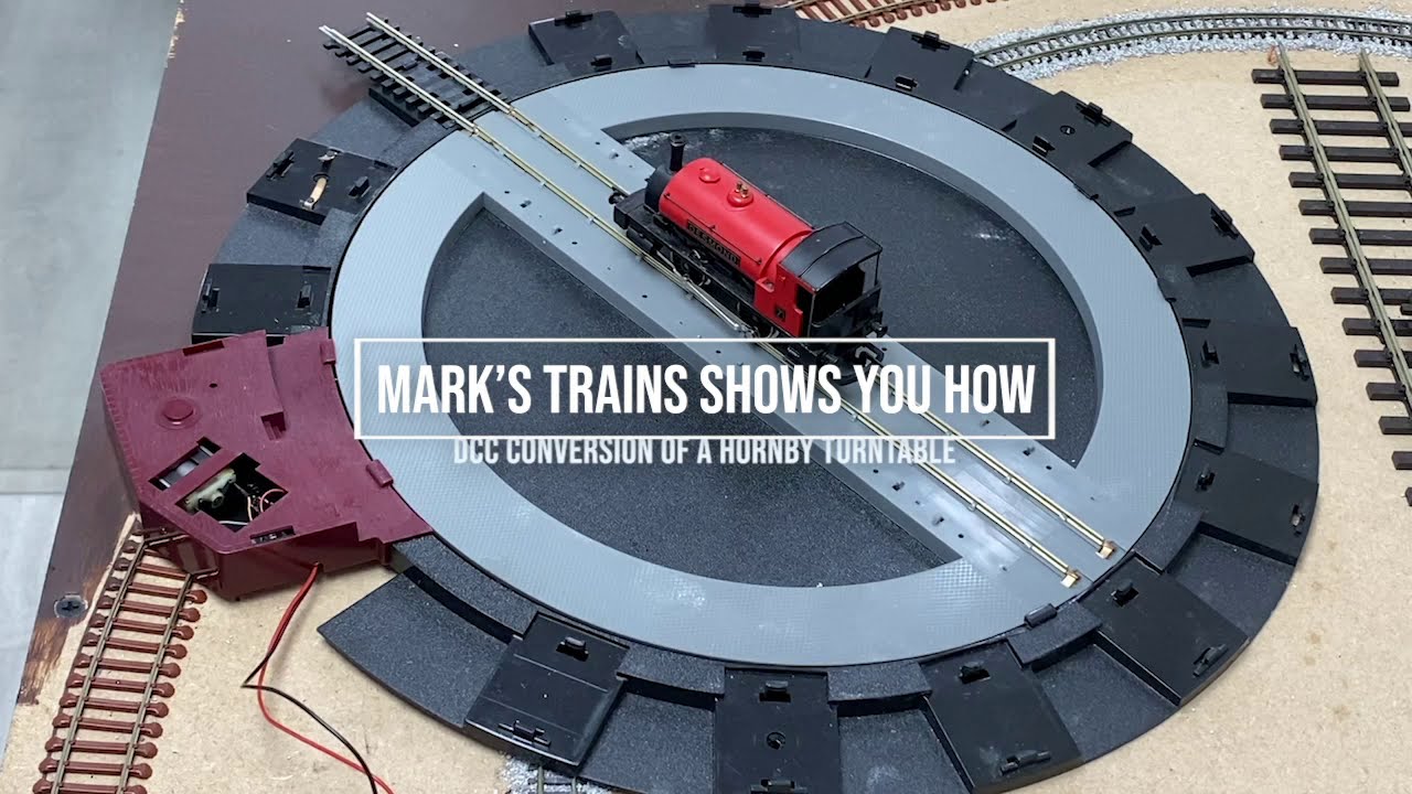 Mark's Trains shows you how - DCC conversion of a Hornby turntable.
