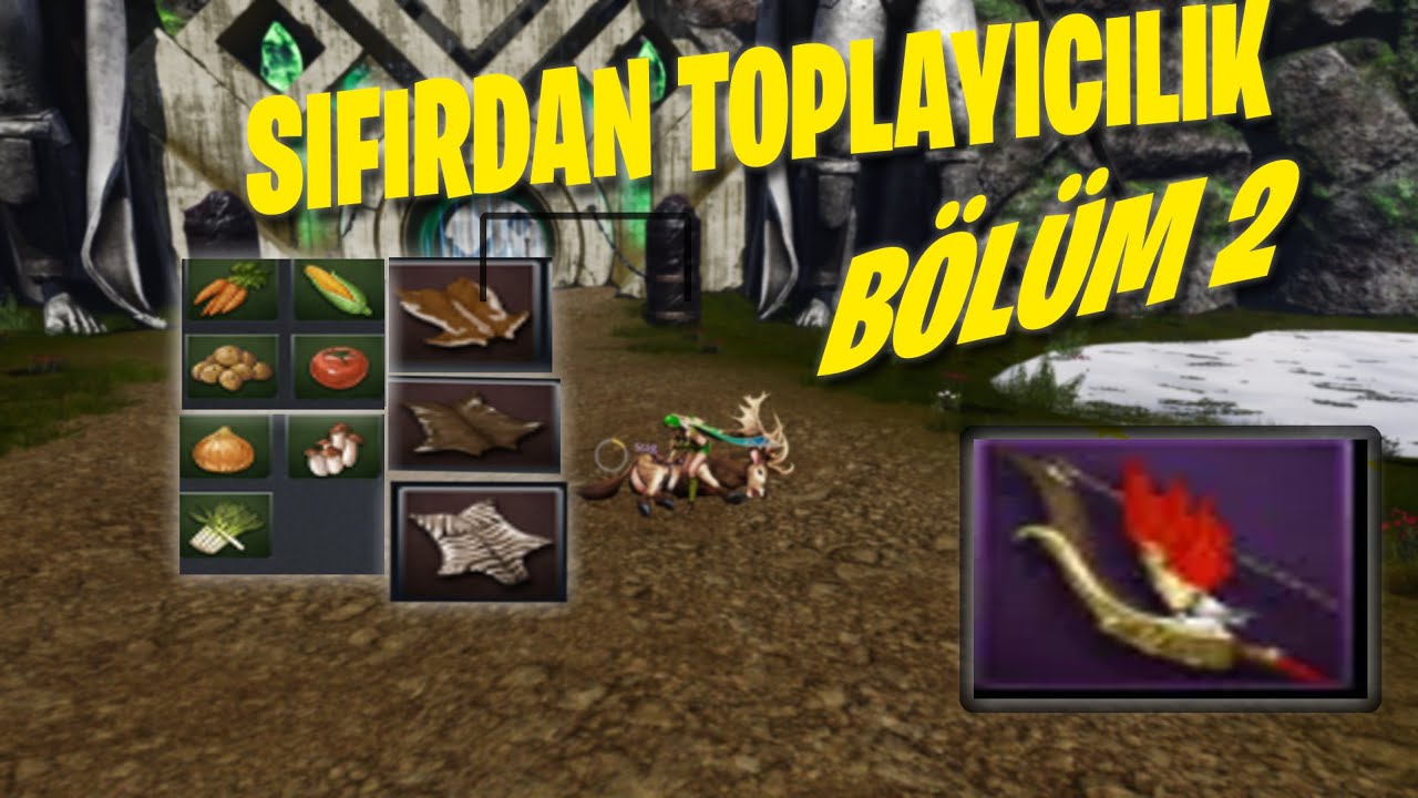 SONUNDA GÜZEL BİR DROP GELDİ! | Rise Online Sıfırdan Toplayıcılık | Bölüm 2