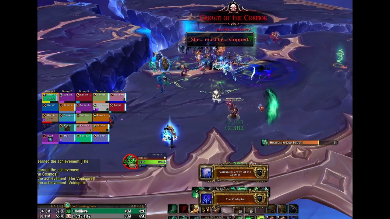 Voidspire normal Last Boss WoW (MW PoV)
