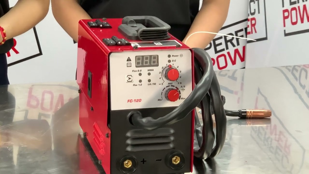 PerfectPower FC-120 : Low Cost DC Flux Core Welder - coco@perfectwelders.com