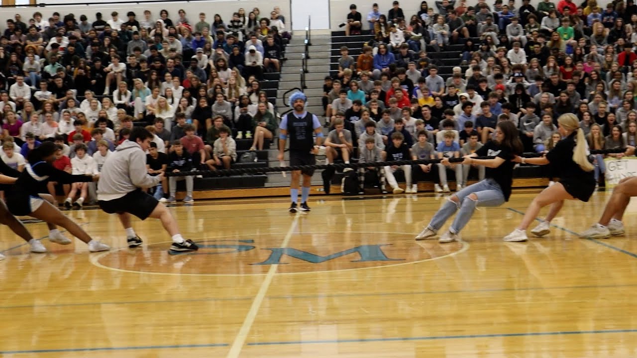 Pep rally recognizes winter sports, prepares students for post season