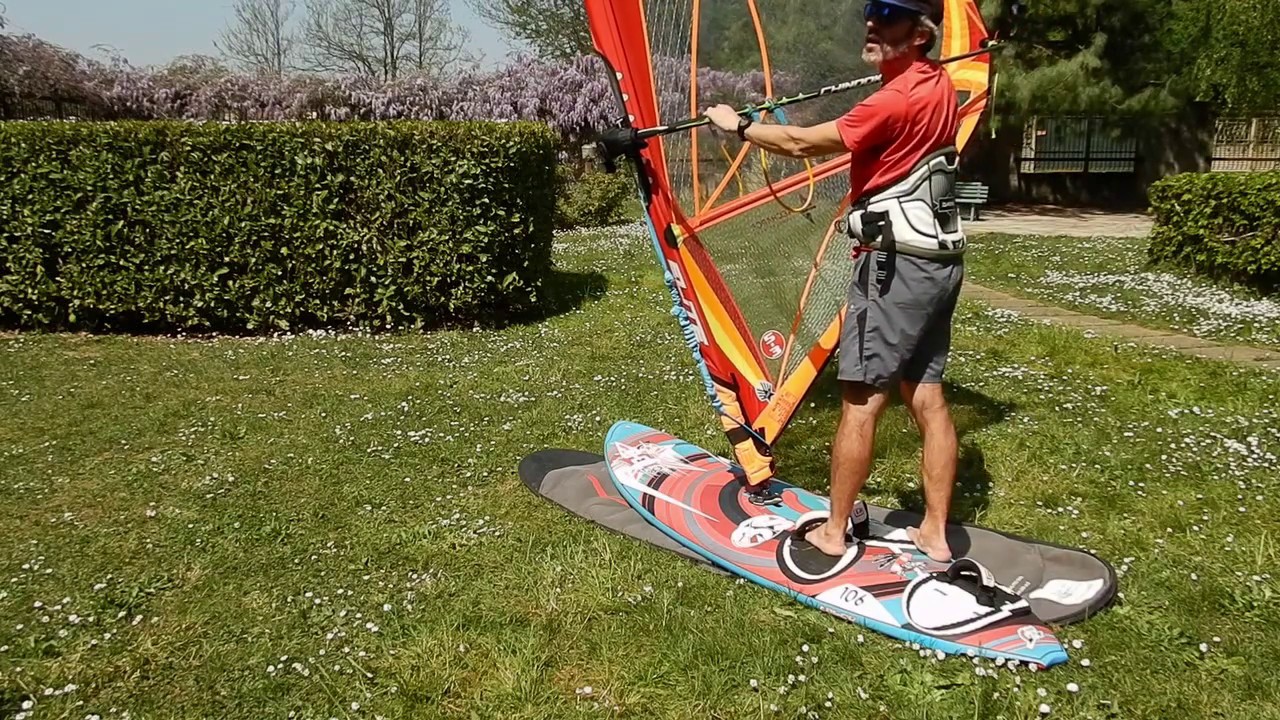 Windsurf, teoria: Power and Speed Jibe (strambata in planata)