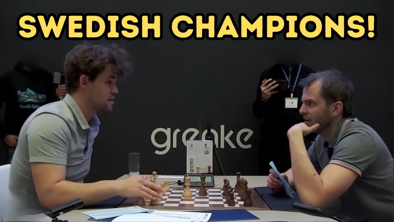 The battle of Swedish Champions: Magnus Carlsen vs Nils Grandelius
