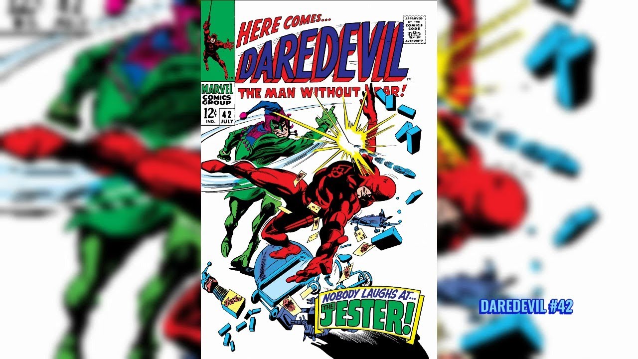 Marvel Comics History: Daredevil #42 (July 1968) #marvelcomics