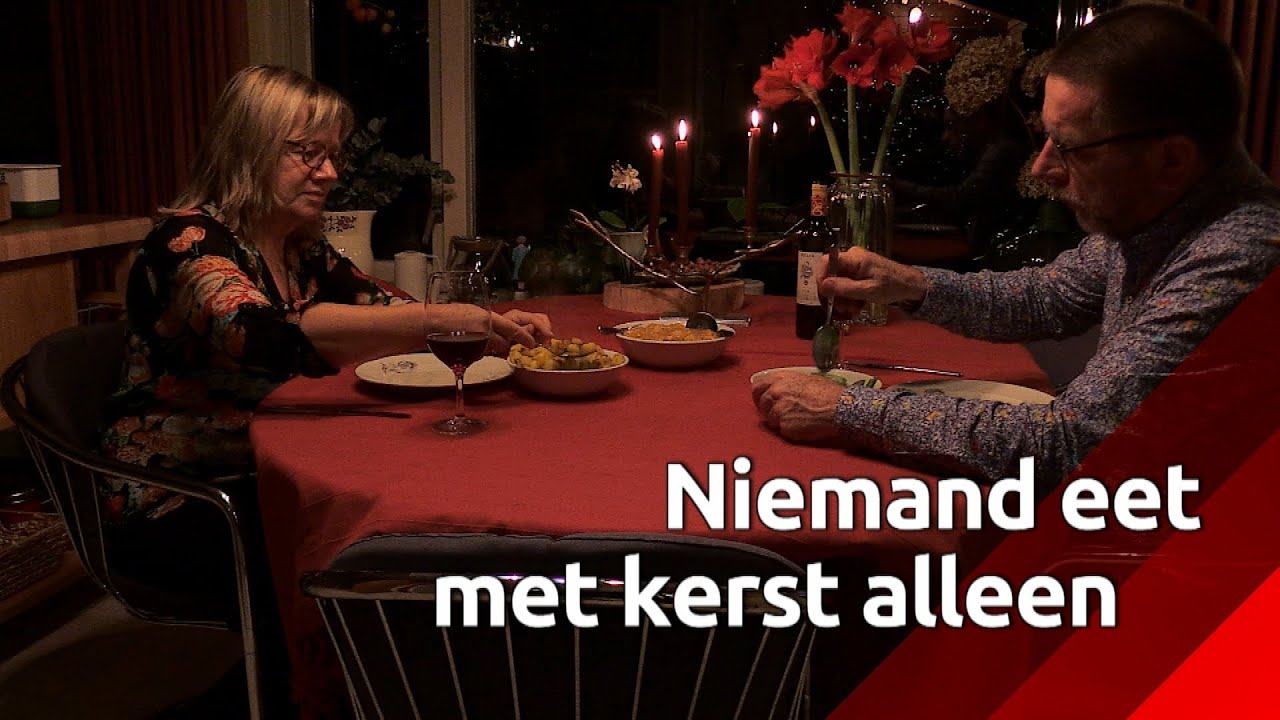 Marianne en Jeroen nodigen wildvreemden uit voor de kerstdis