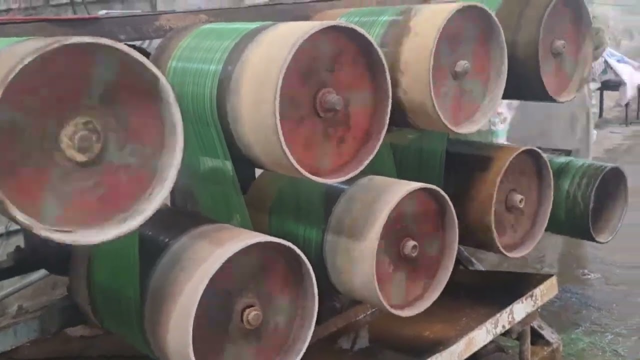 “How Plastic Thread Is Made Using a Traditional Local Method.”